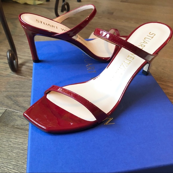 Stuart Weitzman Aleena 75 Mid Heel Sandal - Picture 2 of 7